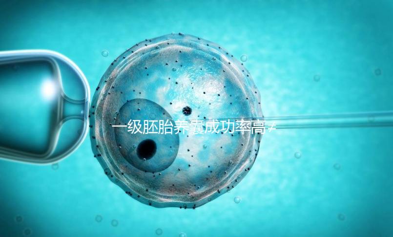 一級胚胎養囊成功率高≠零失敗，染色體異常是主要原因