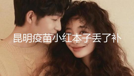 昆明疫苗小紅本子丟了補辦流程、資料來了,五華區(qū)人別錯過