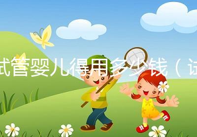 試管嬰兒得用多少錢（試管嬰兒得用多少錢呀）