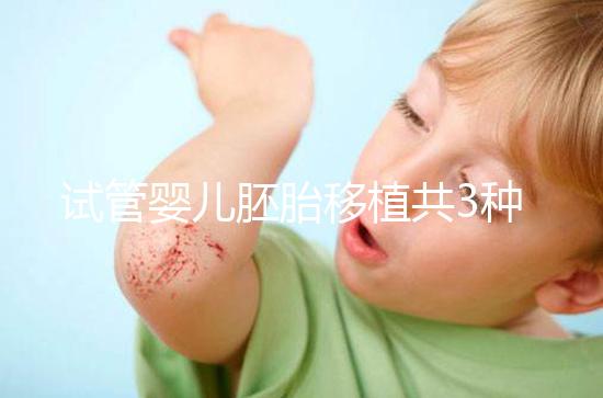 試管嬰兒胚胎移植共3種方案，成功率、技術有啥不一樣？